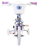 Volare disney frozen 2 kinderfiets - meisjes - 12 inch - blauw paars - twee handremmen