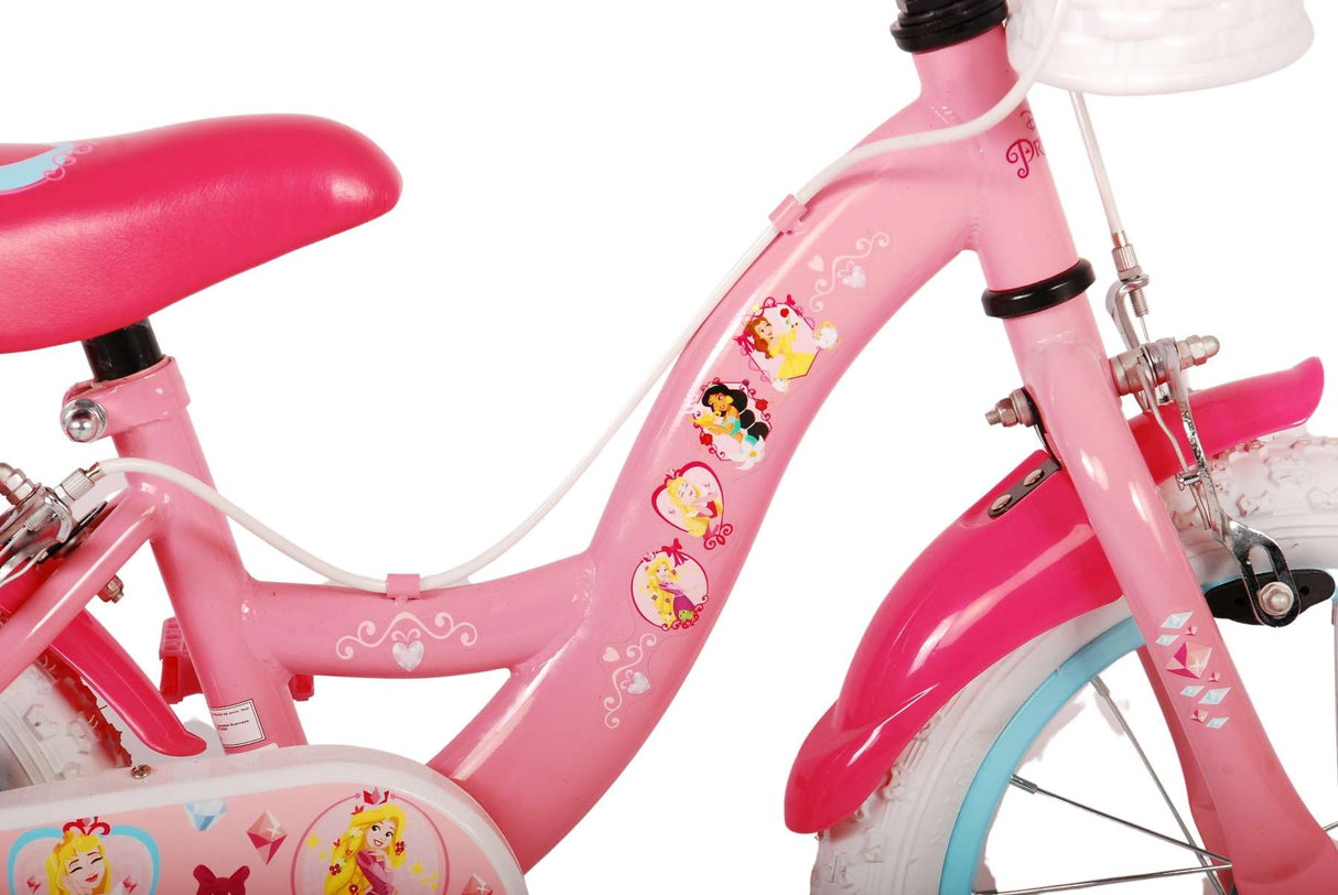 Disney princess kinderfiets - meisjes - 14 inch - roze