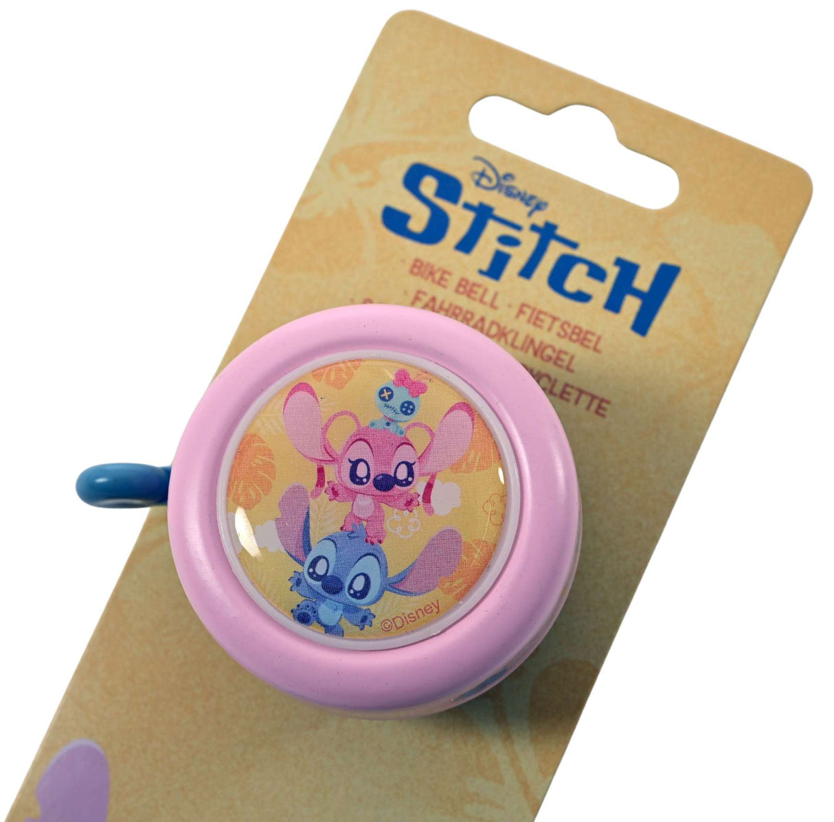 Stich disney stitch fahrradklingel - mädchen - rosa