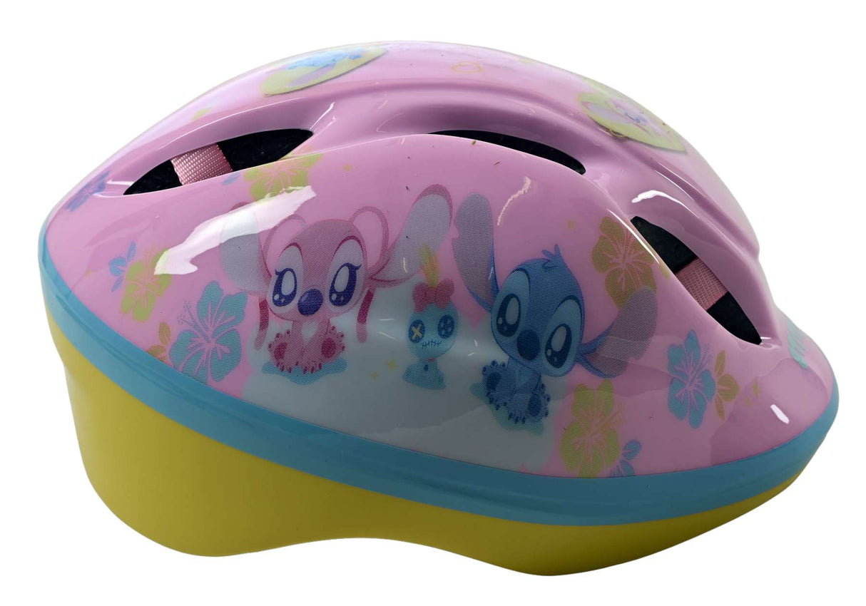 Stich kinder helm disney stitch roze 52-56cm