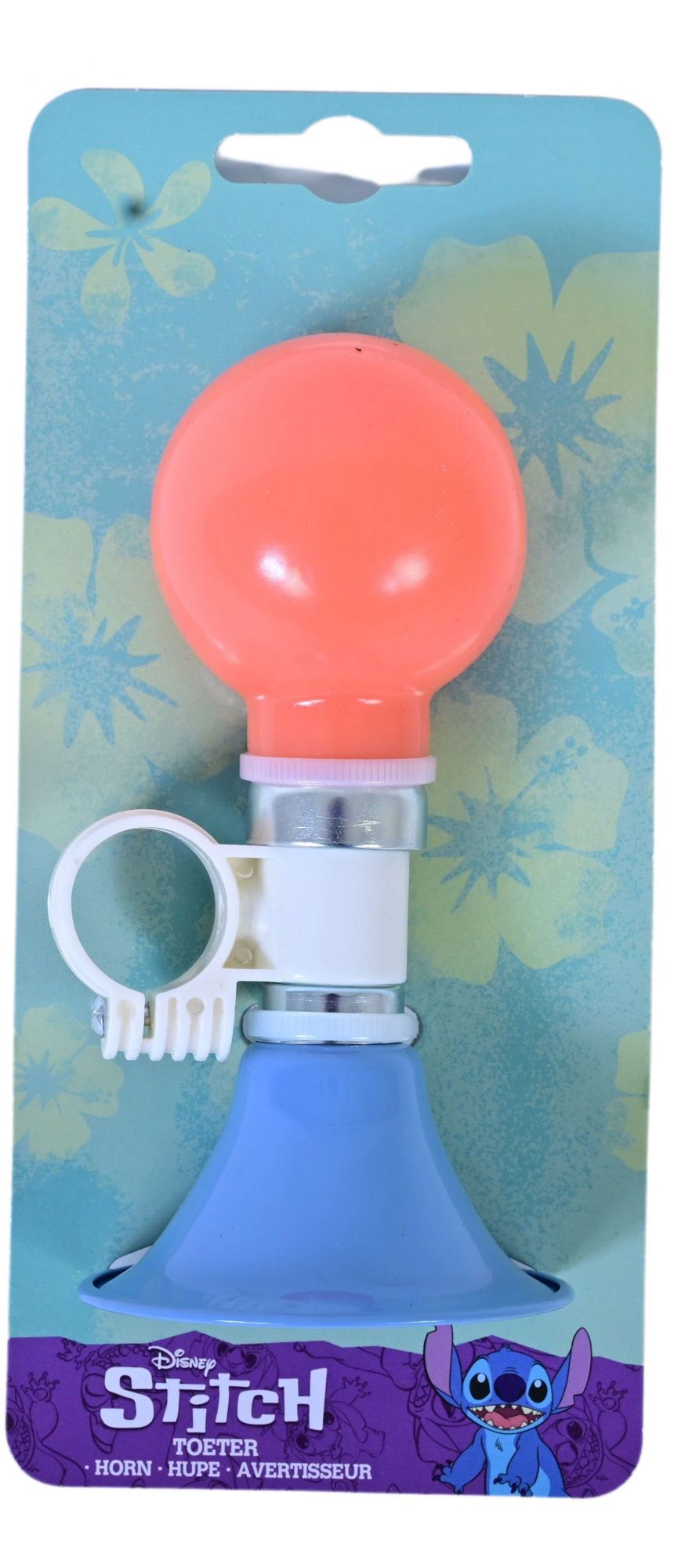 Stitch fietstoeter junior crème koraal