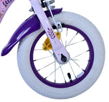 Wish disney kinderfiets - meisjes - 12 inch - paars