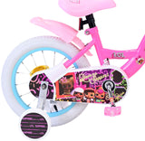 Volare dolls kinderfiets - meisjes - 14 inch - roze