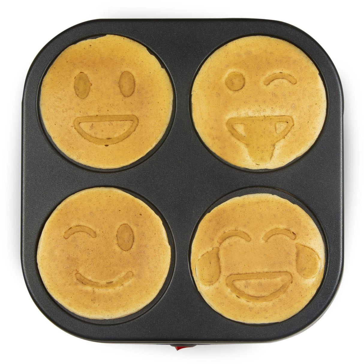 Domo pannenkoekenplaat 'emoji party' do8718p