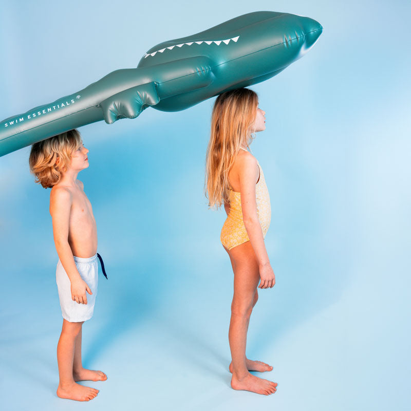 Dreamscape | groene krokodil luxe luchtbed