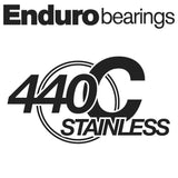 Enduro bearings s6201 2rs - 440c stainless (radial) - 12x32x10
