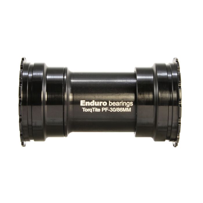 Enduro bearings torqtite bottom bracket - bb386 to 24mm - a c ss - black