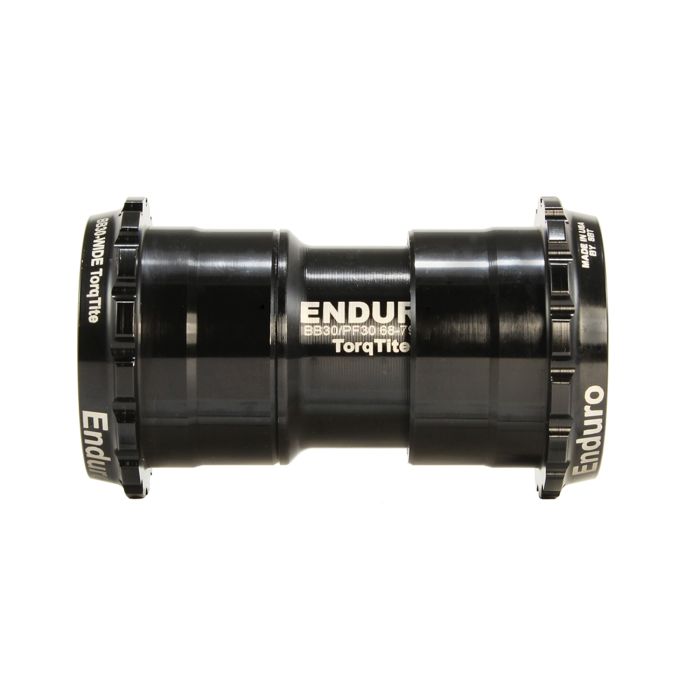 Enduro bearings torqtite bottom bracket - pf30 to 30mm - a c ss - black