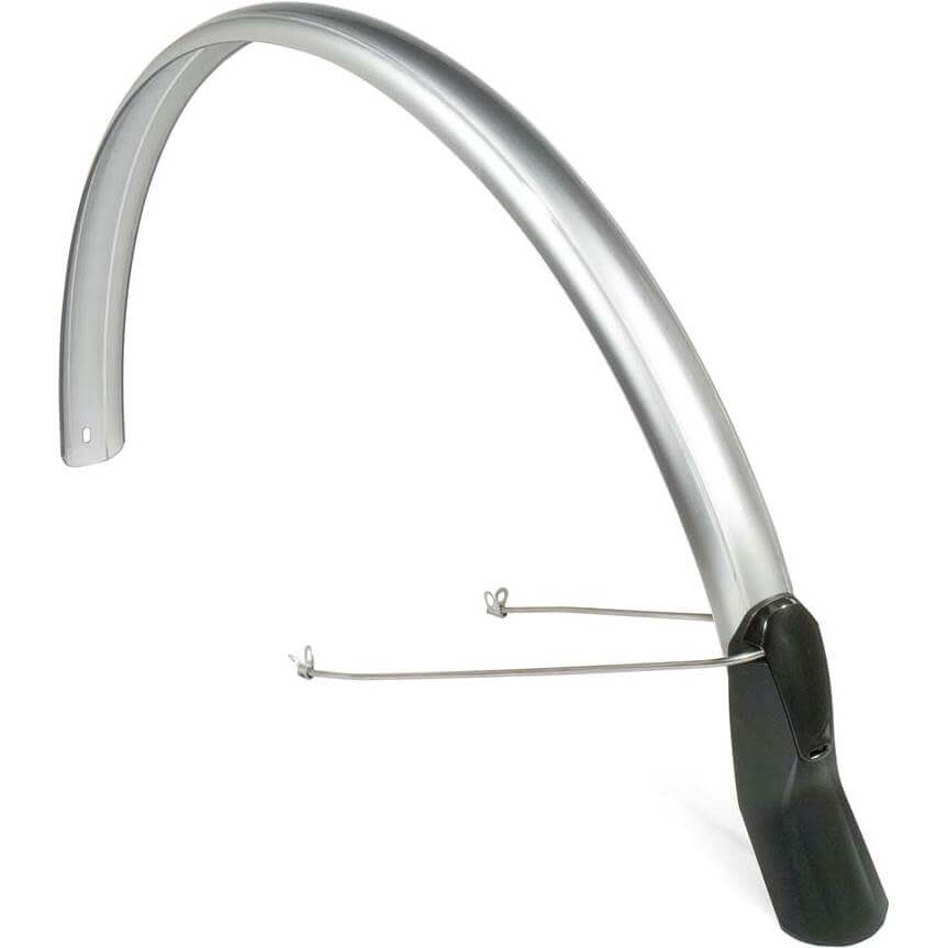 Eurofender scatto achterspatbord 51mm - 28 inch zilver