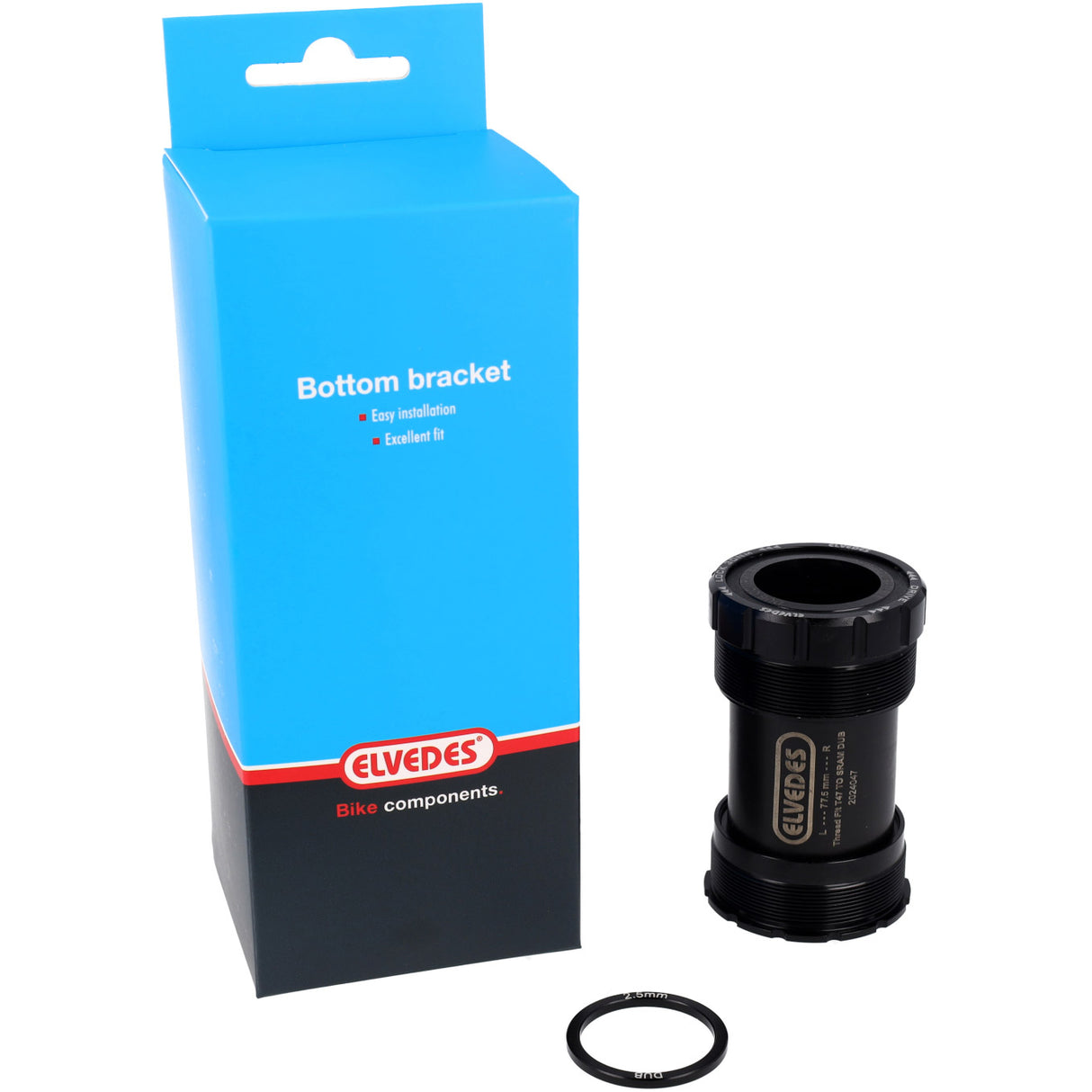 Elvedes trapas thread fit t47a (cervélo) voor sram dub