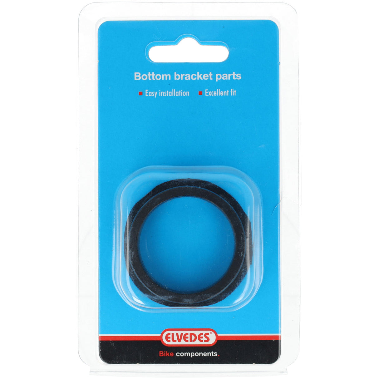 Elvedes ring bb ø37,1×ø46×12 met ø40 verzonken gat kunststof