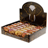 Mini metallic glitter geluk olifant verzamelobject