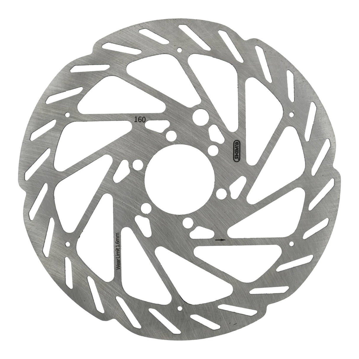 Elvedes remschijf 6-gaats ø160mm t=1,8mm sensormagneet