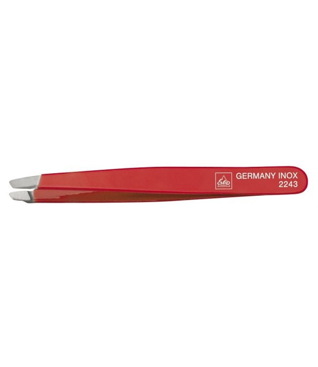 Erbe solingen pincet rood ss 9,5cm (erbe92243)