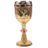 Decoratieve egyptische isis kelk