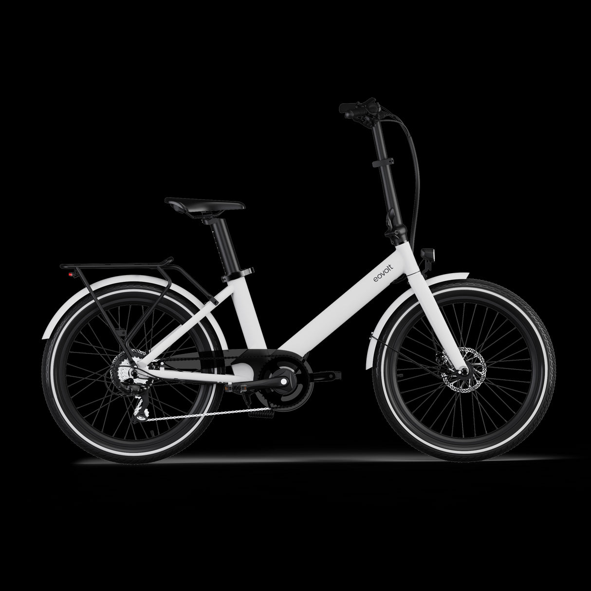 Eovolt Elektrische compactfiets Evening 24 v2 grijs