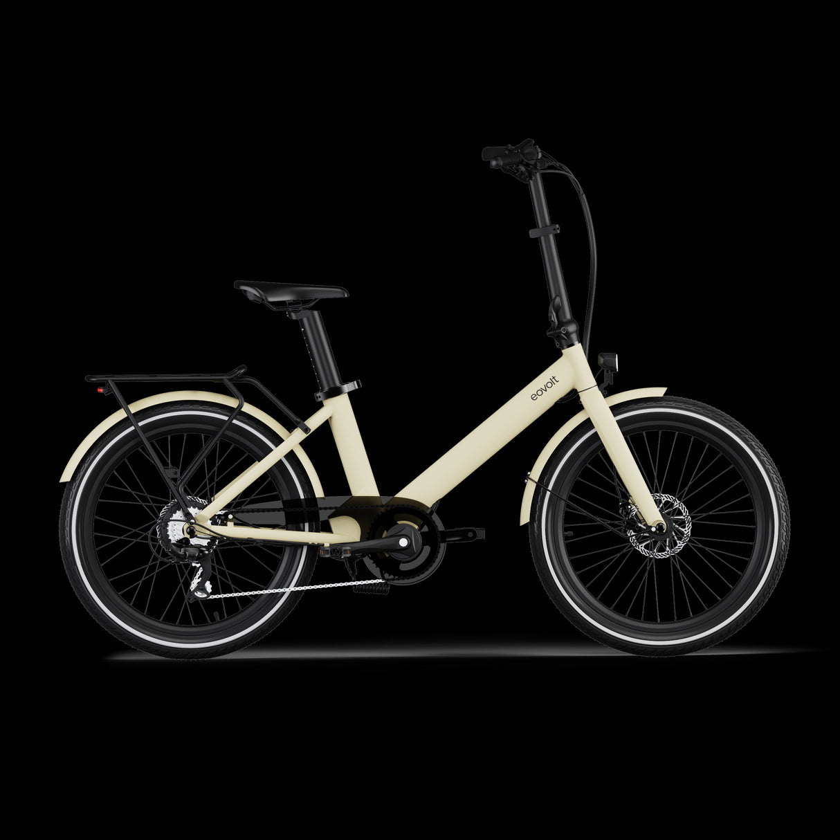 Eovolt Elektrische compactfiets Evening 24 v2 zand