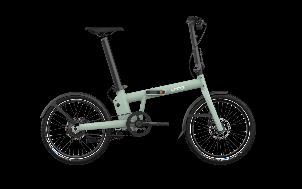 Uto elektrische vouwfiets pro20 v2 groen