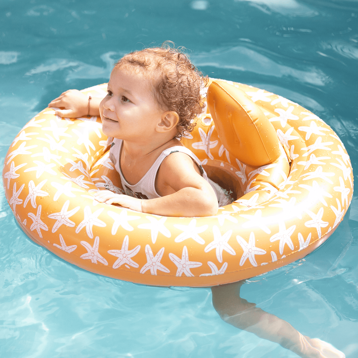 Seastar | oranje baby float 0-1 jaar