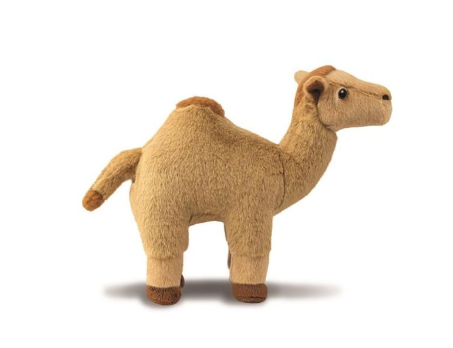 Eco nation pluchen knuffel - dromedaris - 30 cm