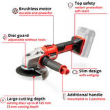 Einhell Accu Haakse slijper AXXIO