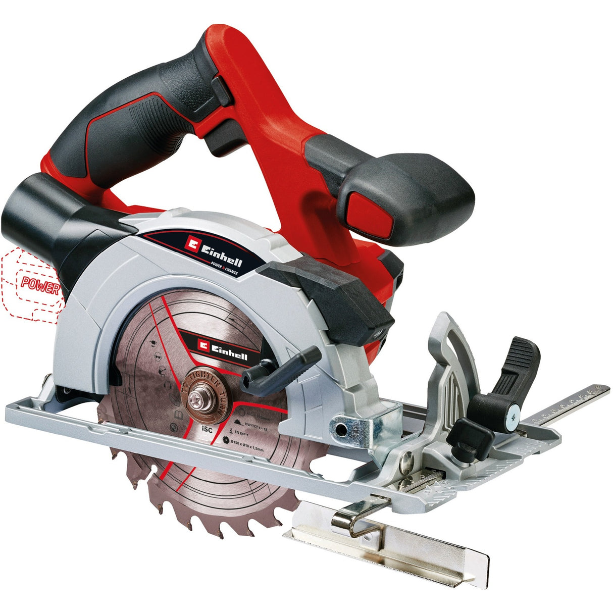 Einhell Accu Handcirkelzaag TE-CD 18 150 Li Solo