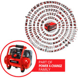 Einhell Compressor TE-AC 36 6 8 Li OF Set Solo