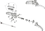 Sram schijfrem code silver stealth disc brake code sil. stealth rear 2000mm