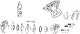 Sram schijfrem force axs e1 . brakes disc force axs e1 right front
