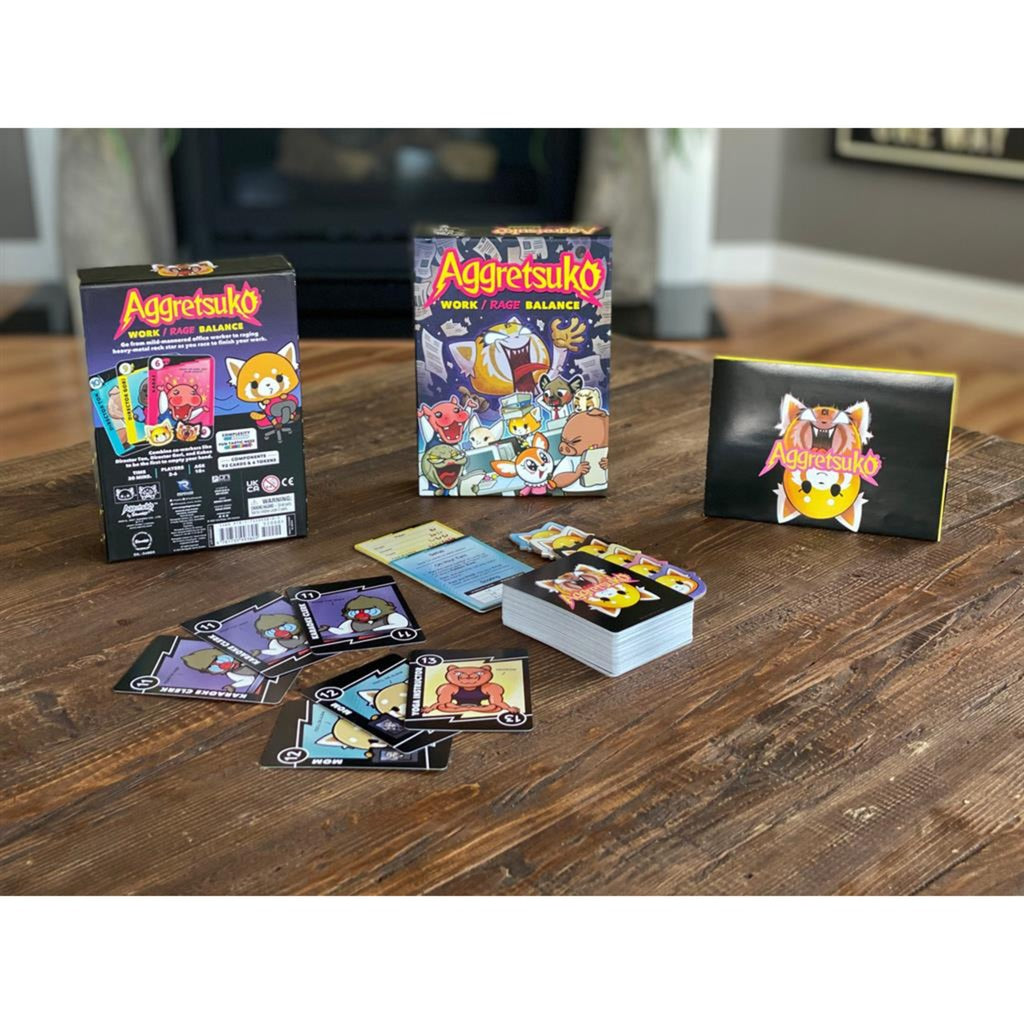European player network aggretsuko: work rage balance