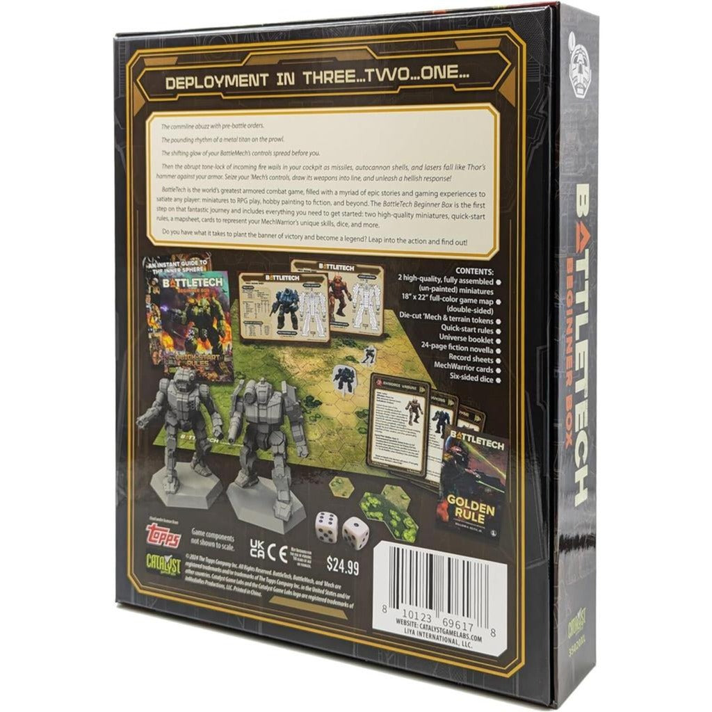 European player network battletech: beginner box (40th anniversary)