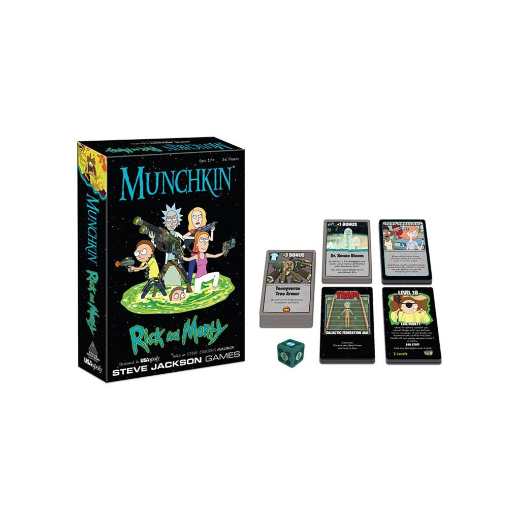 European player network munchkin: rick and morty
