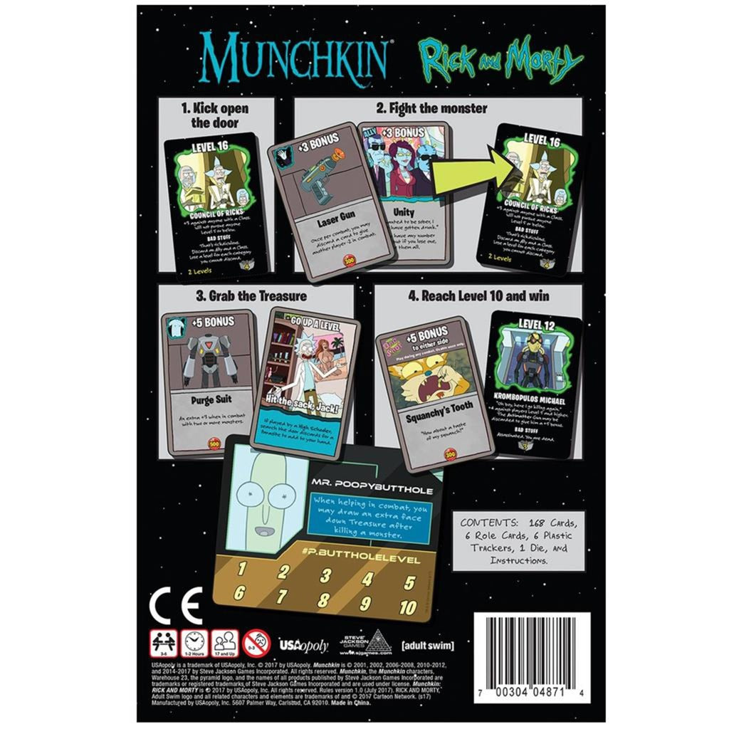 European player network munchkin: rick and morty