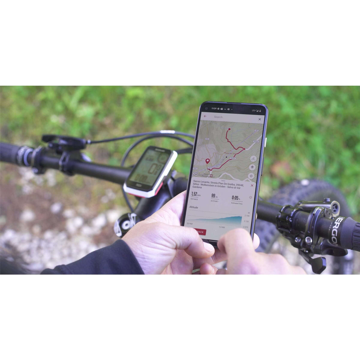 Sigma rox 4.0 gps zw wi hr stuurhouder cad snelh sensor top mount set