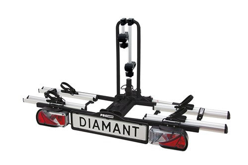 Pro-user diamant trekhaak fietsendrager 2-fiets ook e-bike