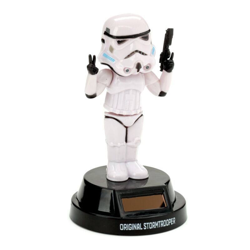 The original stormtrooper peace zonnecel solar pal poppetje