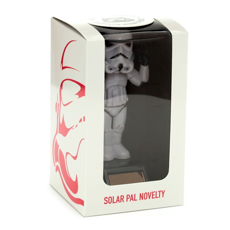 The original stormtrooper peace zonnecel solar pal poppetje