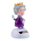 Dansende koningin zonnecel solar pal poppetje