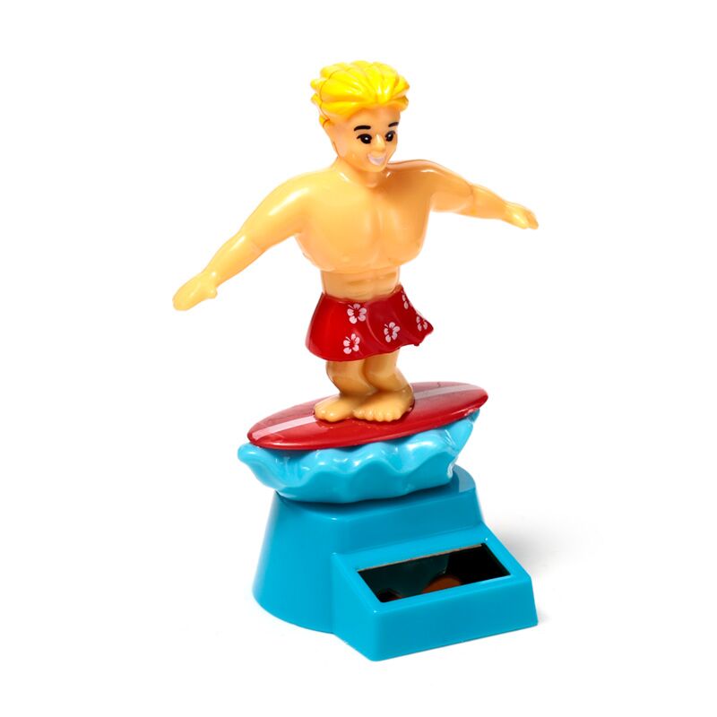Surfer dude zonnecel solar pal poppetje
