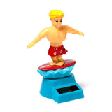 Surfer dude zonnecel solar pal poppetje