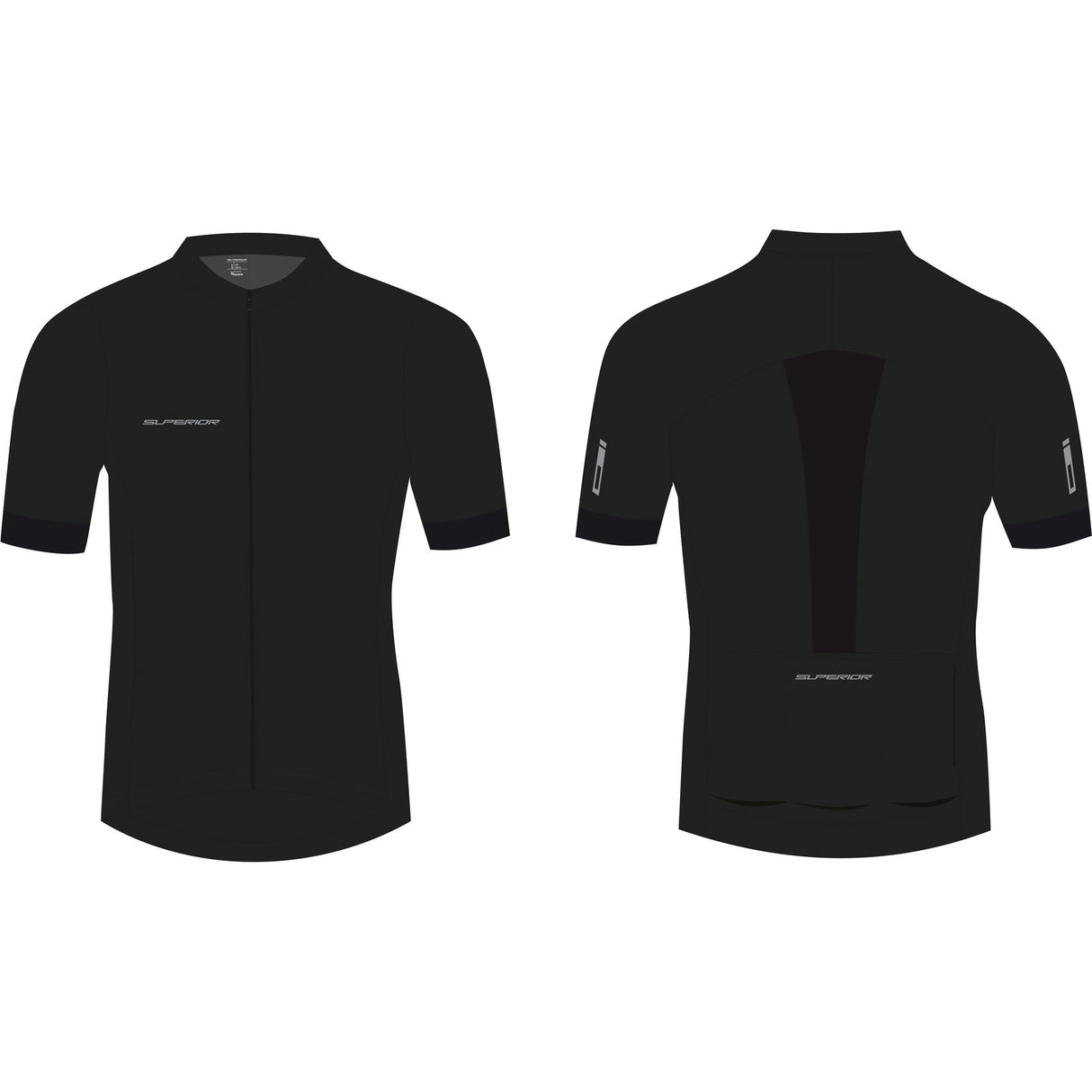 Superior mtb jersey s jet black
