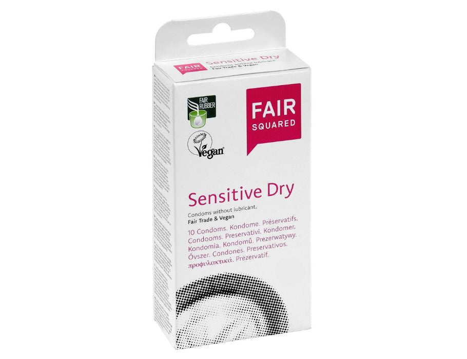 Fair squared condooms sensitive dry - 10 st