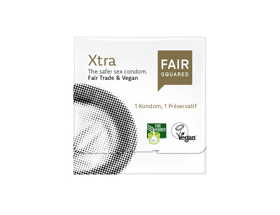 Fair squared condoom - extra safe - 1 stuk
