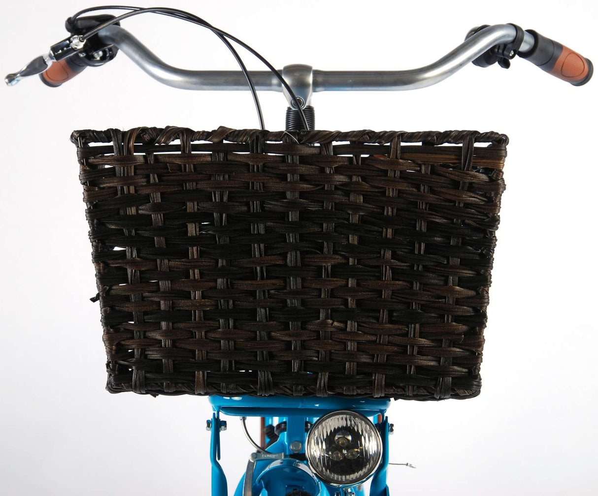 fietsmand junior bruin 30 liter