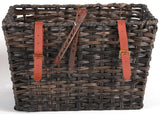 fietsmand junior bruin 30 liter