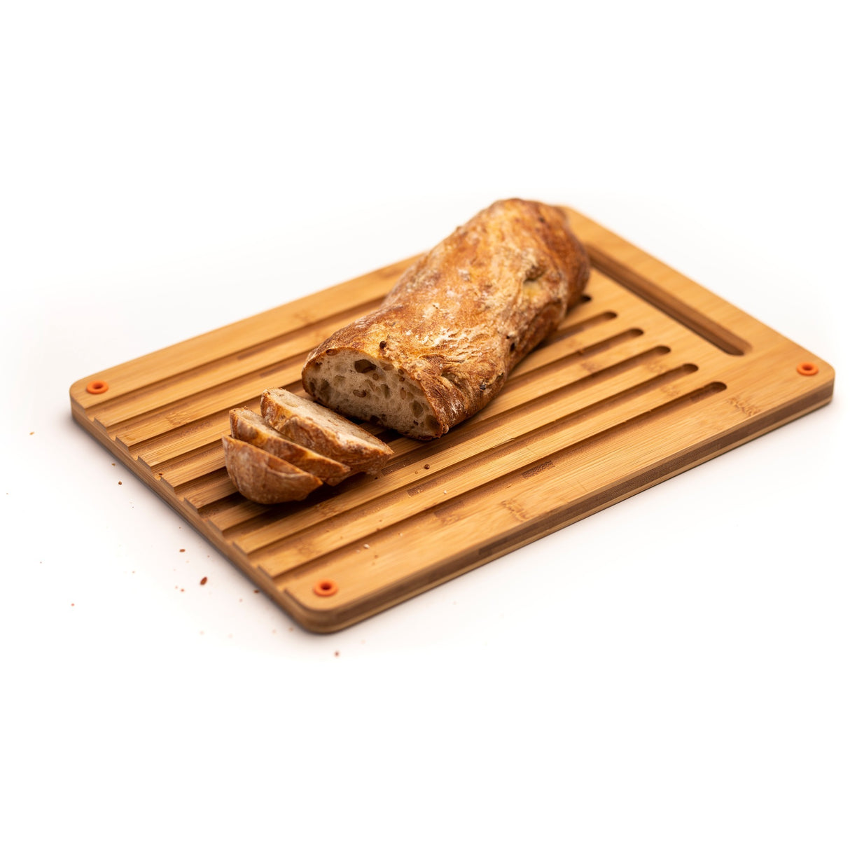 Fiskars Functional Form Bamboe broodsnijplank