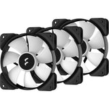 Fractal design aspect 12 rgb pwm black frame 3 fan pack
