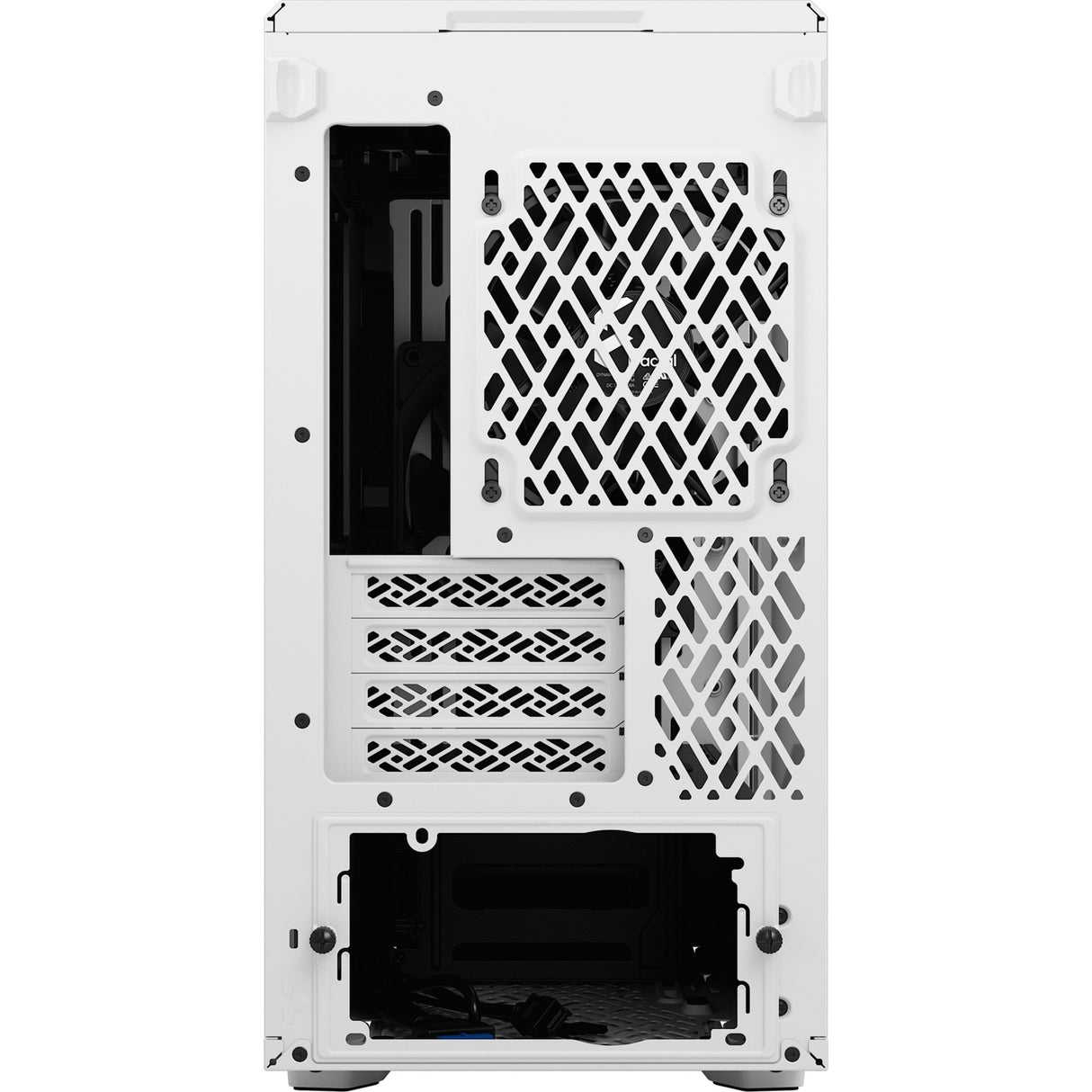 Fractal design meshify 2 mini white tg clear tint