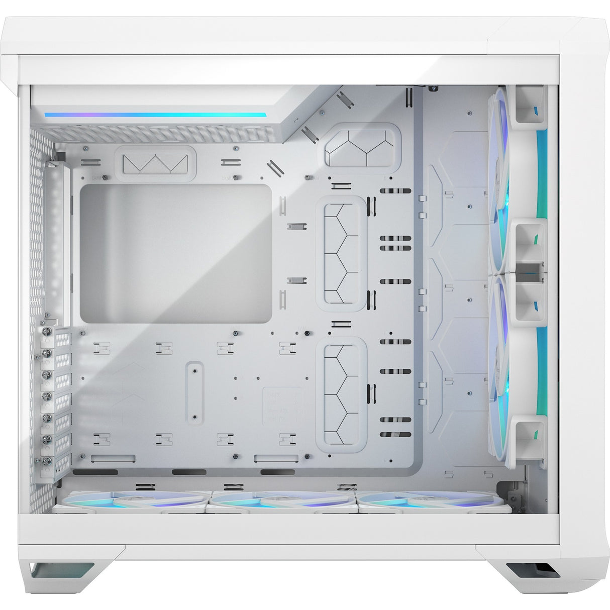 Fractal Design Torrent white RGB TG Clear Tint