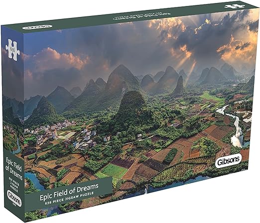 Gibsons puzzel - epic field of dreams in guilin china - 636 stukjes
